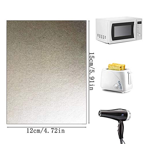 Mimmerplaat voor magnetron, reserveonderdelen, reparatie-accessoires, magnetron, mimmerplaten, bladeren, mimmerschijf, magnetron, mimmerpapier, voor oven, magnetron, huishoudelijke apparaten, 12 stuks - Image 3