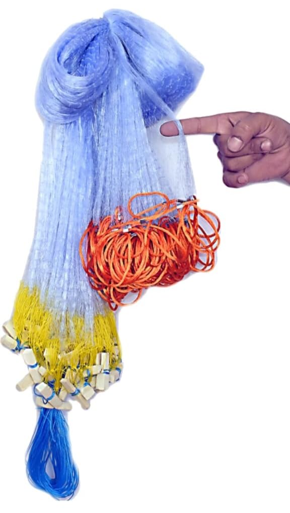 Fishing NET 1 Finger /25MM Hole Size GILLNET SHEESHAJAAL for Small Fish(50 FEET Lenth,6 FEET Height) (HIGH QAULITY Fishing FASSA JAAL (B0CRD1QV9C) Amazon Price History, Amazon Price Tracker