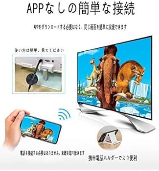 Amazon | 【2021アップグレード版】HDMIミラーキャスト ドングル