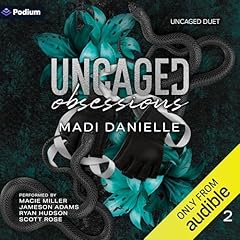 Diseño de la portada del título Uncaged Obsessions