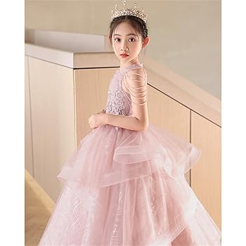 女の子 Little Princess カジュアルドレス ホワイトピンク Chi Chi Girls 3Dフローラルチュチュドレス 3-6歳 CG9854PK