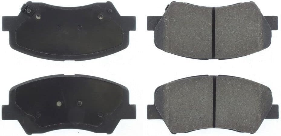 Centric Premium Ceramic Pads with Shims and Hardware