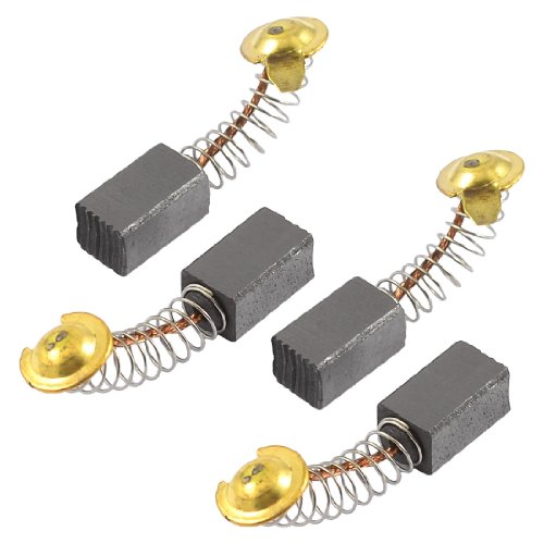 sourcing map 4 pièces Balais de charbon 7 x 6 x 13 mm Moteur électrique CC