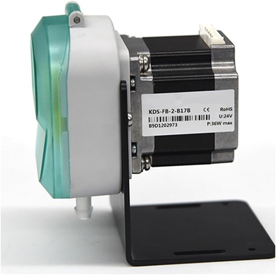 Power Pumps 12v 24v Large Flow Peristaltic Pump, Small circulating self-Priming Pump Pump Accessories (Size : B17b-power Supply)