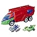 Hasbro Les Pyjamasques Camion Extra-Totem, Jouet préscolaire Transformable avec 2 Voitures, 2 Figurines articulées 7,5 cm et Plus Encore, pour Enfants dès 3 Ans Multicolore