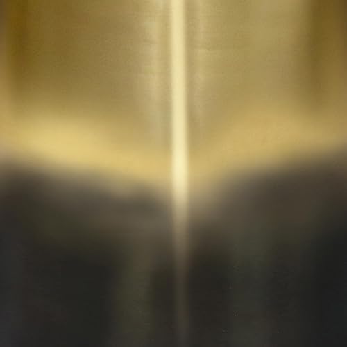 Miniatura 7 de SIMPLIHOME Curtis - Mesa cilíndrica industrial de metal de 16 pulgadas de ancho en negro degradé  dorado, totalmente montada, extremo, mesita de