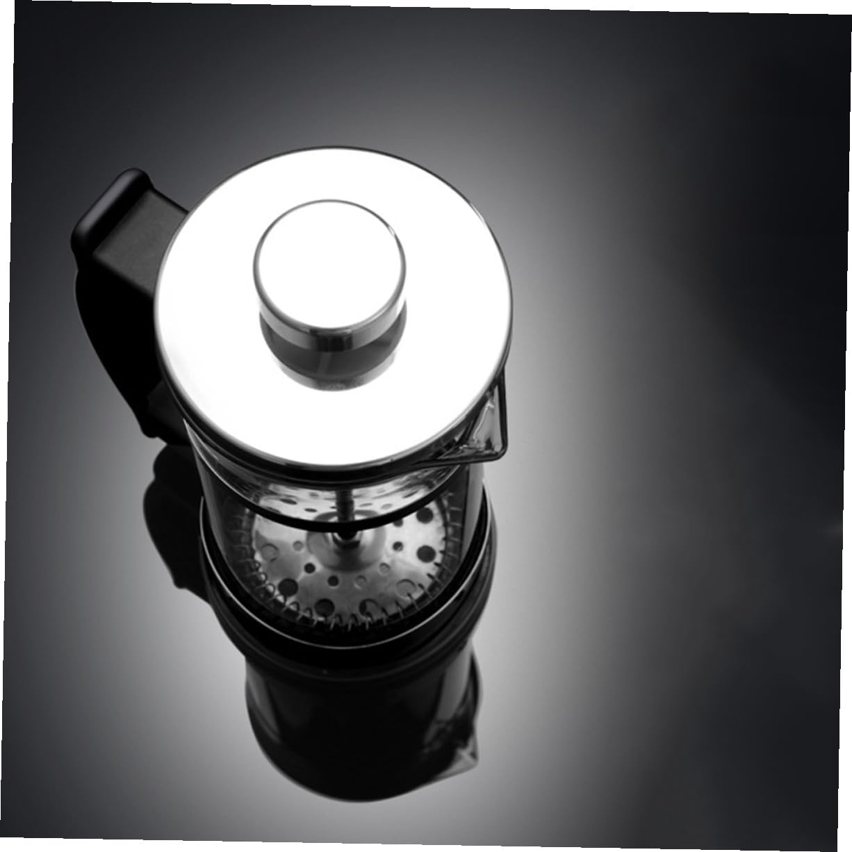 Cafetera de Acero Inoxidable de Doble Capa con Colador para Infusión de Té y Café Resistente al Calor Tetera Multifuncional para Bebidas Calientes y Frías Casa