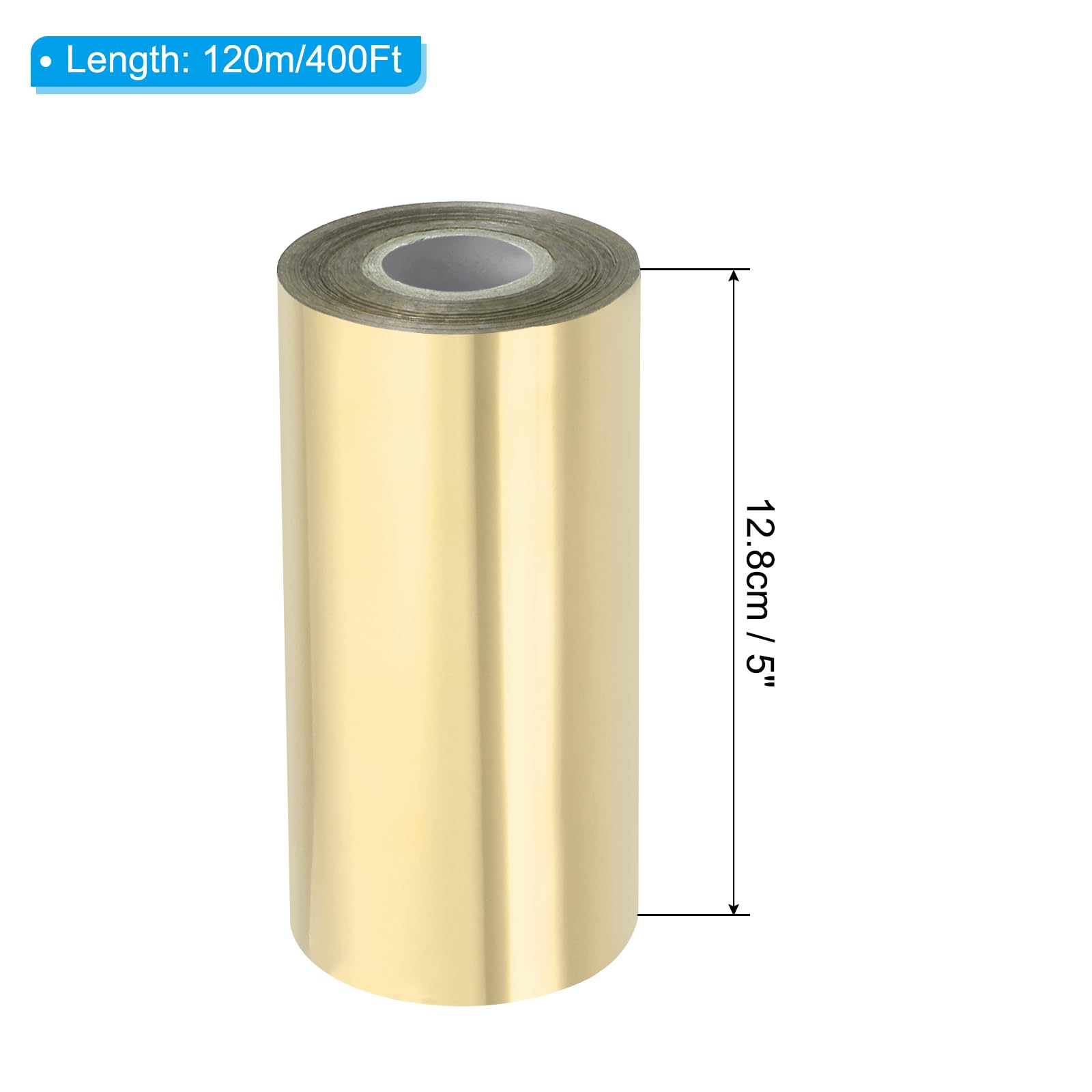 PATIKIL 5" x400Ft Hot Stamping Foil Paper - Image 2