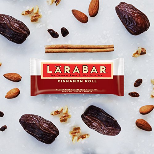 Larabar Fruit and Nut Bar, Cinnamon Roll, Gluten Free, Vegan, 16 ct, 25.6 oz - Thumbnail 7