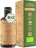 BiO Oregano Öl 100% Naturrein [BIO-ZERTIFIZIERT] +82% Carvacrol •...