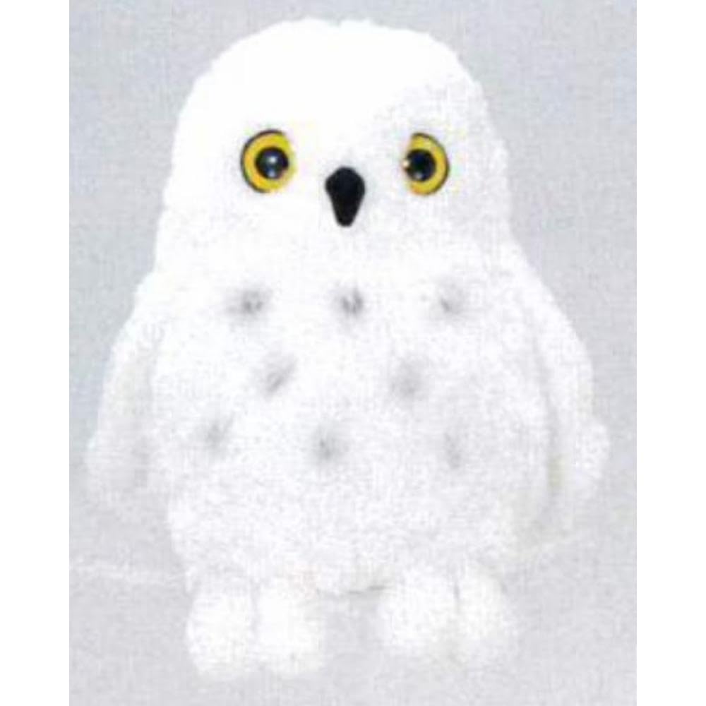 Amazon.co.jp: キュート販売 シロフクロウS N0082 H16×W12×D11cm