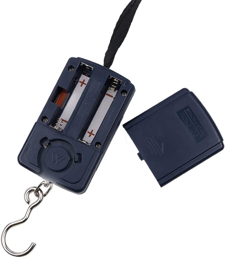 Utility Luggage Scale Pocket Scale 20g-40Kg Digital Electric Hanging Luggage Fishing Weight Scale LCD Display Weighing Weighing