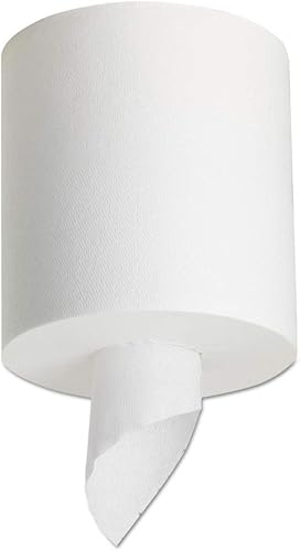 Miniatura 3 de Georgia Pacific Professional 28124 Sofpull - Toallas de papel perforadas con tirador central, 7 4/5x15, blanco, 320/rollo, 6 rollos/ctn