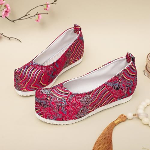 Chinese Style Shoes Cheongsam Hanfu Flats Mary Jane for Ladies3