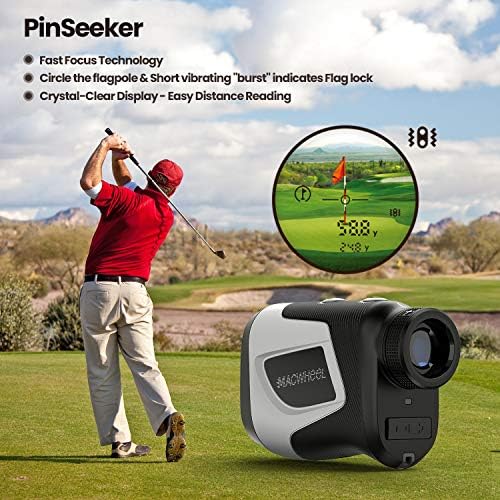 [아마존 할인 초특가 정보] Macwheel Golf Rangefinder, 1000 Yards Laser Vary Finder