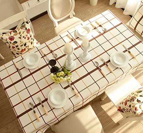 Nappe table basse salon en coton polyvalente pour maison