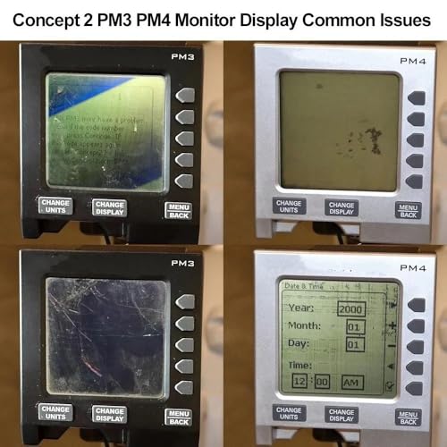 Pantalla para coche de remo compatible con monitores PM3 y PM4 4