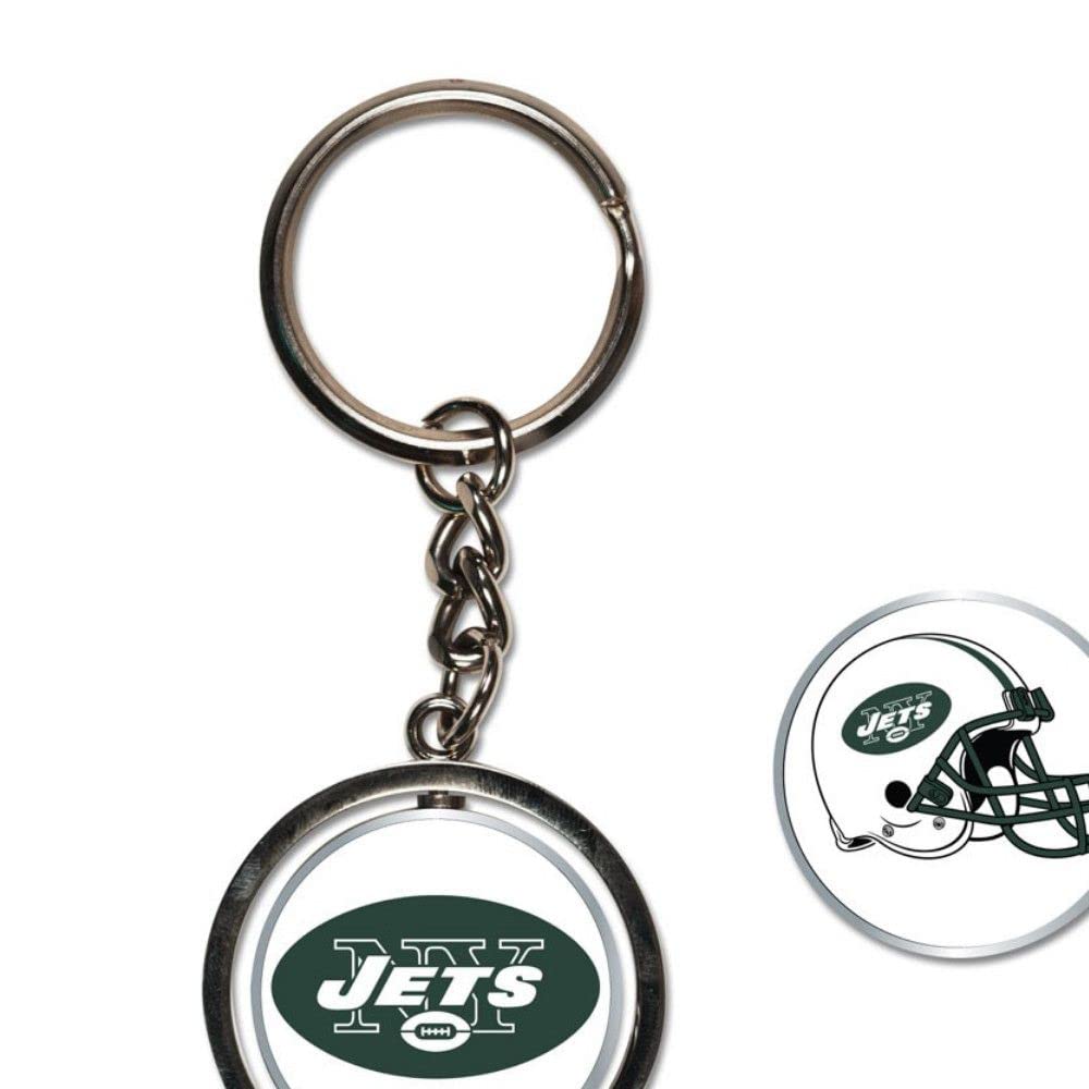 Wincraft Unisex Multicoloured Spinner Key Ring Chain - Nfl New York Jets