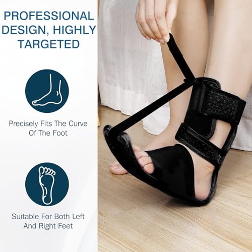 Ktsay Upgrade Plantar Fasciitis Night Splint,Plantar Fasciitis Relief Brace,Adjustable Straps Plantar Fasciitis Night Splint Relief Plantar Fasciitis thumb #1