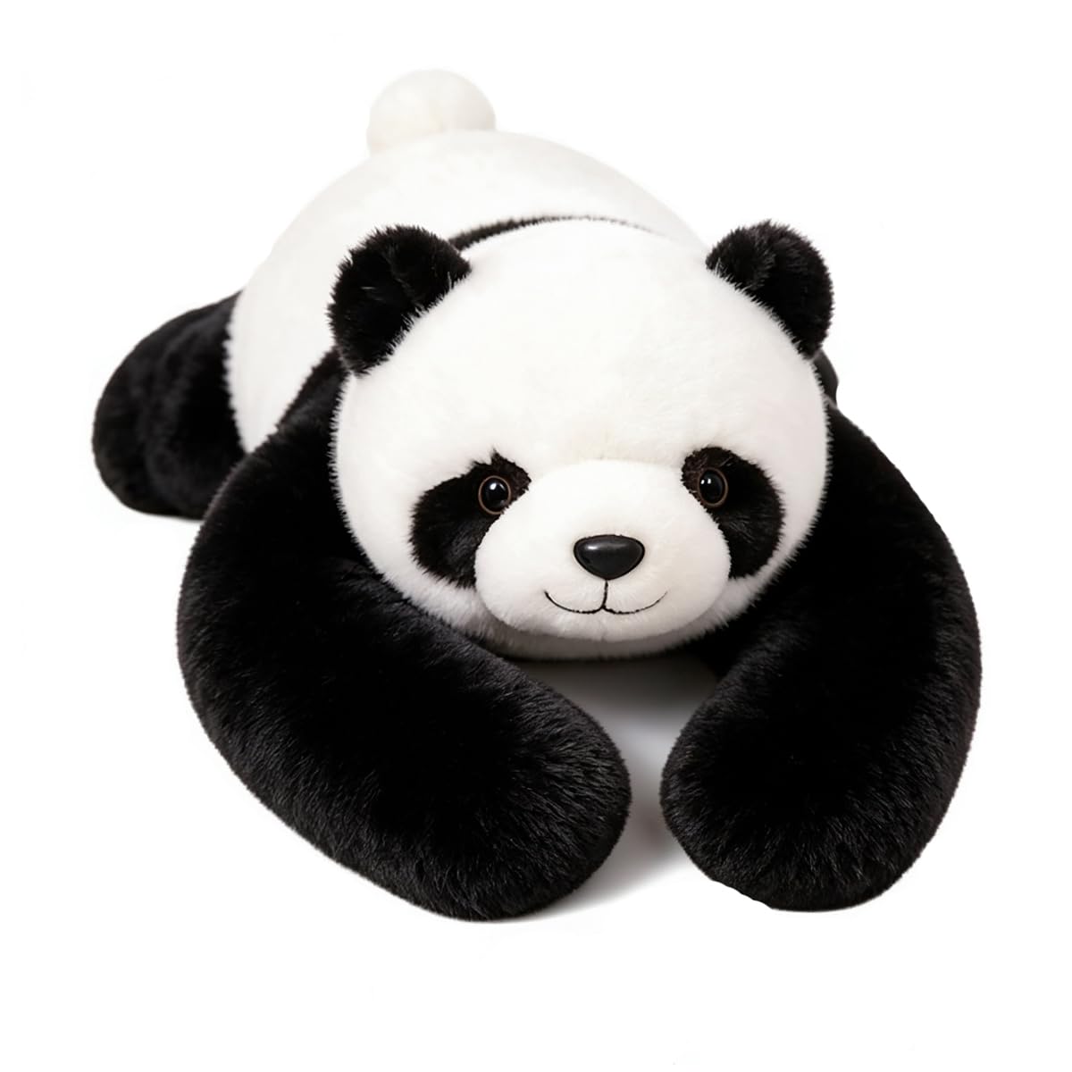 Annco 2lb Weighted Panda Plush Soft Toy 8 Inch,Anxiety Stress Relief Calming Sensory Toy for Kids Adults,Cute Plushie for Home Office Travel Decor