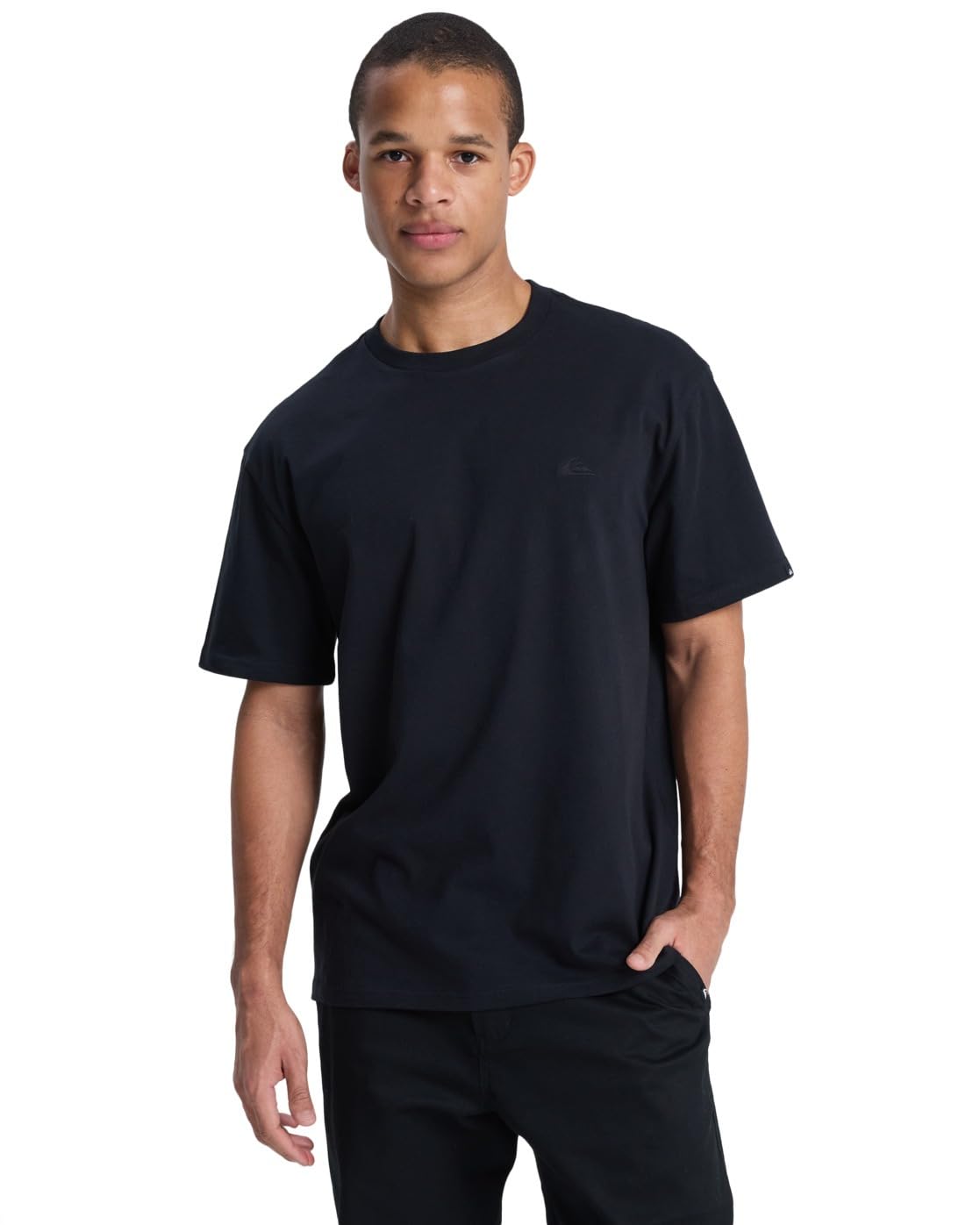 Quiksilver Short-Sleeved T-Shirt Salt Water SS Men's Black XXL