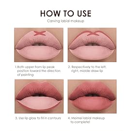 BestLand 6Pcs Matte Liquid Lipstick + Lip Liner Pens Set, One Step Lips Makeup Kits Pigment Velvety Nude Lip Stain Waterproof Long Wear Lip Gloss Make up Gift Set (Graceful Nudes Collection)