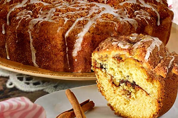 CoffeeCakes.com Rocky Mountain Old Fashioned Cinnamon Streusel Coffee Cake