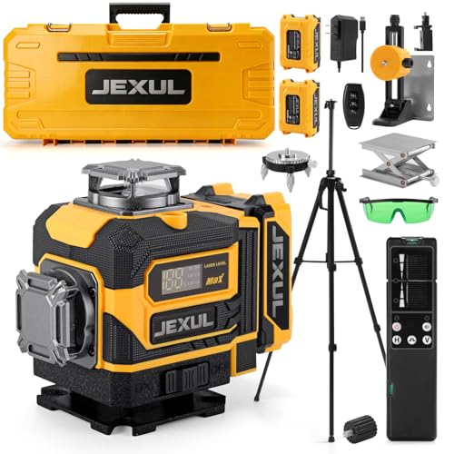 JEXUL 16 Line Laser Level 4D Self Leveling Kit