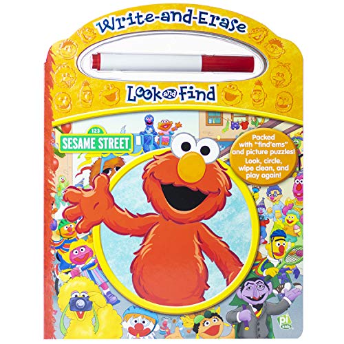 Sesame Street: Write and Ease Look and Find
