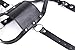 My Bondage Store Bondage BDSM Head Harness Mouth Ball Gag Mask Head Restraint Adjustable Breathable Sex Adult Toys Restraints Kinky Set Submissive,Black,One Size Fits All