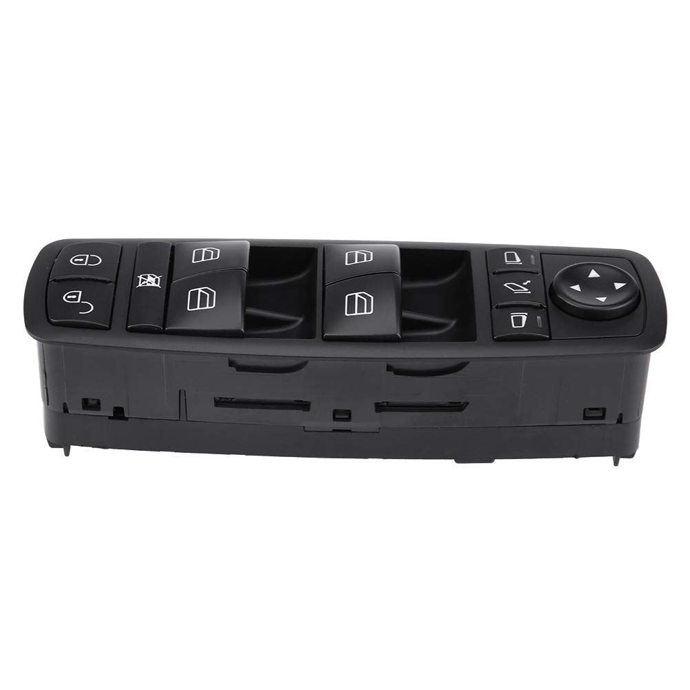 Interruptor de Elevación de Ventana, Yctze 1698206710 Interruptor de Ventana Principal Eléctrico para W169 Clase A W245 Clase B
