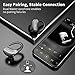 immagine 2Auricolari Bluetooth Sport, Cuffie Bluetooth Senza Fili 5.0 Cuffie Wireless in Ear 80 Ore di Riproduzione Dual Host con HiFi Stereo CVC8.0 Microfono Impermeabile IPX5, per Bicicletta, Correre
