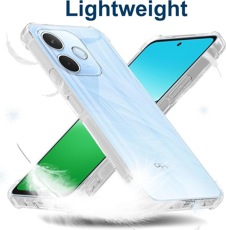 Image of Gorilion Silicone For [ Oppo A5 Pro 5G ] (Bumper Case) Back Cover Clear Thin Soft Case For [ Oppo A5 Pro 5G ] - Transparent