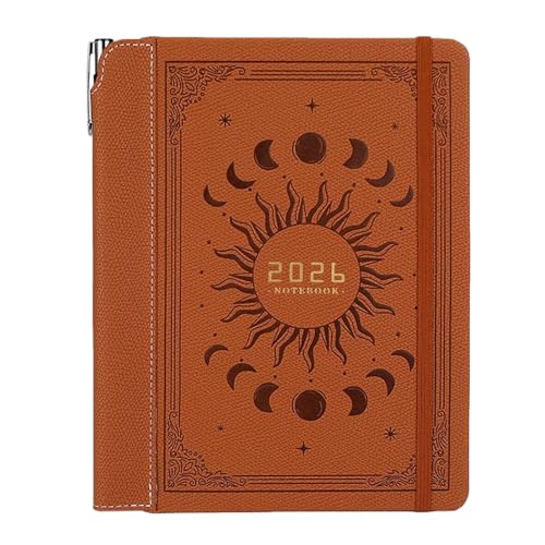 Agenda 2026 – Planificador académico 2026, organizador diario con lista de tareas y espacio para notas, objetivos de trabajo – Para estudio, oficina, aula, escuela, casa o reunión