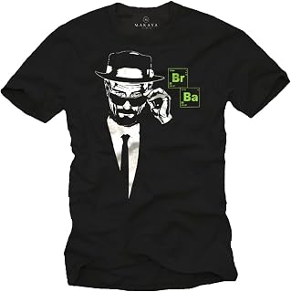 MAKAYA Camiseta Negra Hombre - BR Ba
