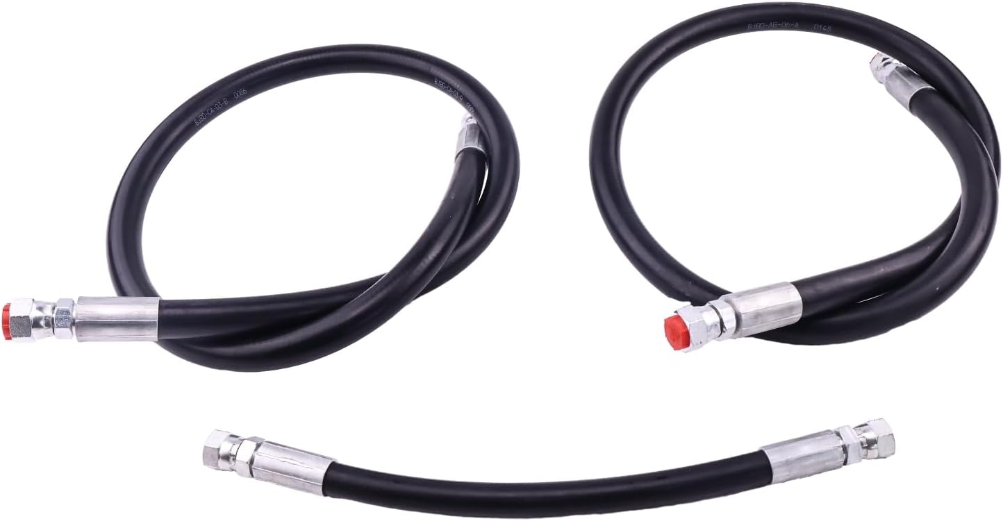 8" 36" 42" Hydraulic Hose kit compatible with Fisher HD2 & HDX Snow Plow