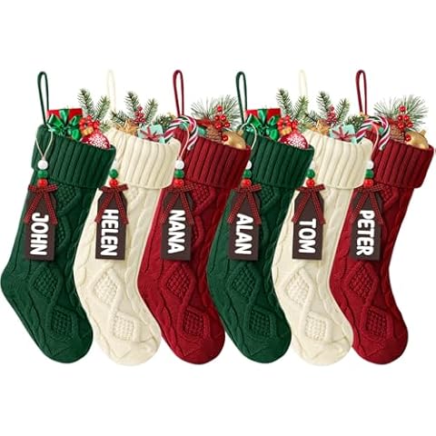 Hommtina Christmas Stockings Cover