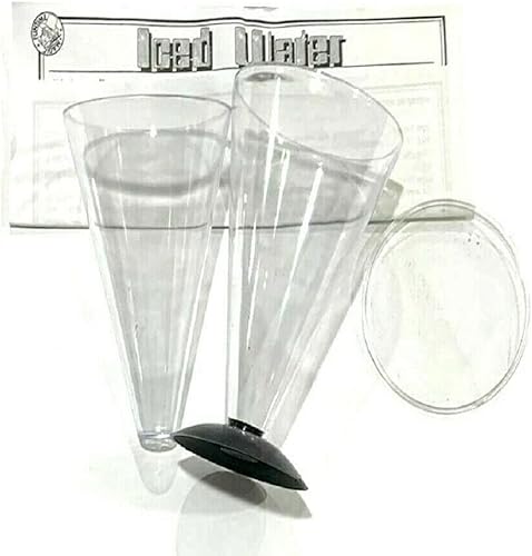 Miniatura 3 de MilesMagic Truco de cristal de agua helada de mago para leche con bloqueo de aire medio, agua, cola, vino, refrescos, etc. en efecto de estado