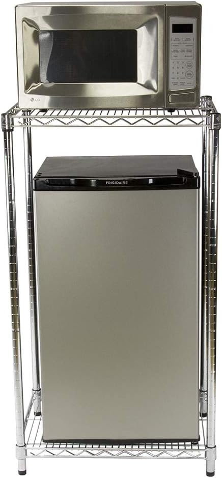 Shelving Inc. 18" d x 24" w X 36" h Mini Refrigerator Storage Stand, Weight Capacity 800lbs Per Shelf