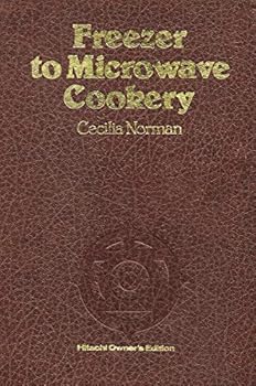 Hardcover Microwave and Freezer Cookery Book