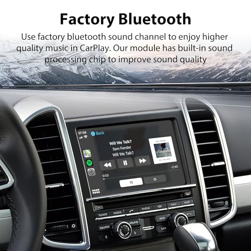 Décodeur Android Auto sans Fil Porsche Panamera 718 Cayman Boxster Module CarPlay GPS Navi - 4