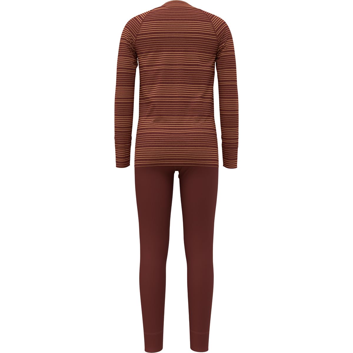 Odlo Kinder Funktionsunterwäsche Set Active WARM ECO Set, Spiced Apple - live Wire, 128