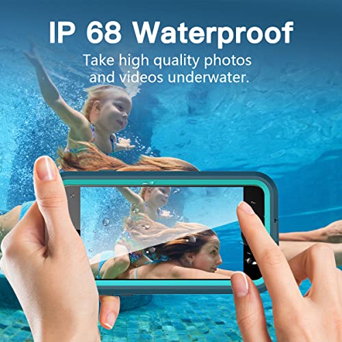 Image of AICase iPhone SE 2020 /SE 2022 /iPhone 7 /8 Waterproof Case, 4.7 inch 360 Dustproof and Shockproof, IP68 Full Body Protection Fully Sealed Underwater Protective Cove for iPhone 7 /8 /SE 2020 /SE 2022