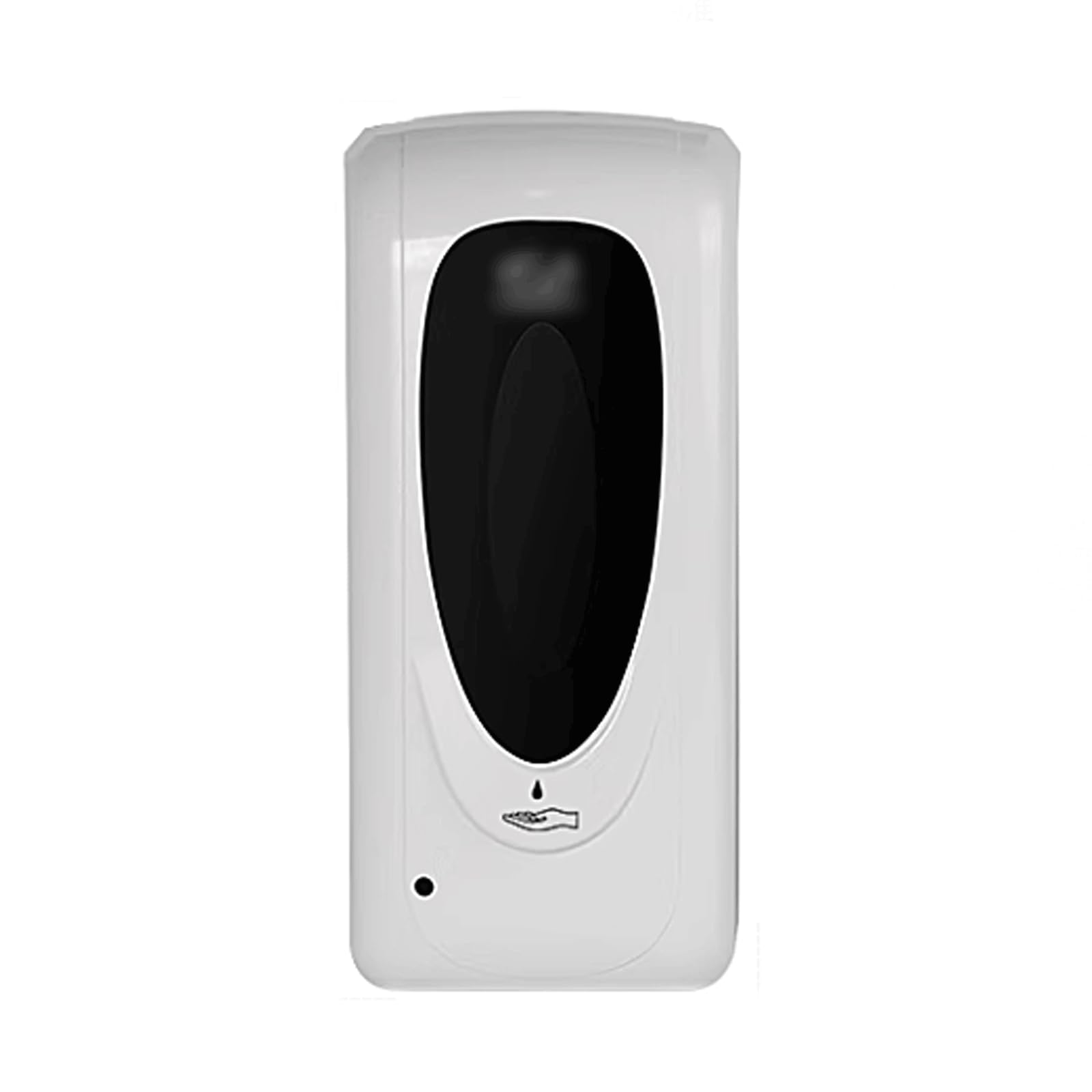 Dispensador de jabón de plástico, dispensador automático de loción, Sistema dispensador de Ducha de Montaje en Pared, Blanco, Gran Capacidad, 1000ml/35,1oz