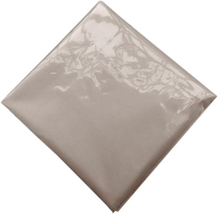 Raiuyow Tela Faraday de 43 pulgadas de ancho x 39 pulgadas de largo, protección EMP de grado militar contra RFID y Emf bloqueador de señal, tela de