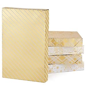 Hallmark Premium Weihnachtsgeschenkbox 5er Pack Gold