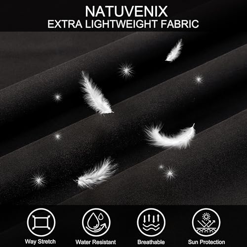 NATUVENIX Calças de caminhada masculinas leves de viagem para homens, de secagem rápida, para pesca,