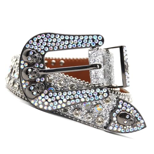 Ceinture punk rock en cristal diamant pour sublimer vos concerts