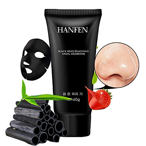 Bamboo Charcoal Deep Clean Mask Remove Peel off Face Mud Mask, Blackhead Killer Black Mask