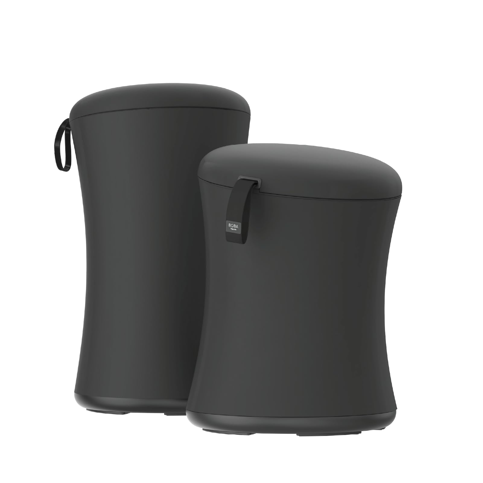 TopJob Boba Chair Stylish Active Wobble Stool, ADHD Chair, Improves Posture and Focus, Ergonomic with Height Adjustable Stool for Adults Children for Home Office, Study Room (Midnight Black)